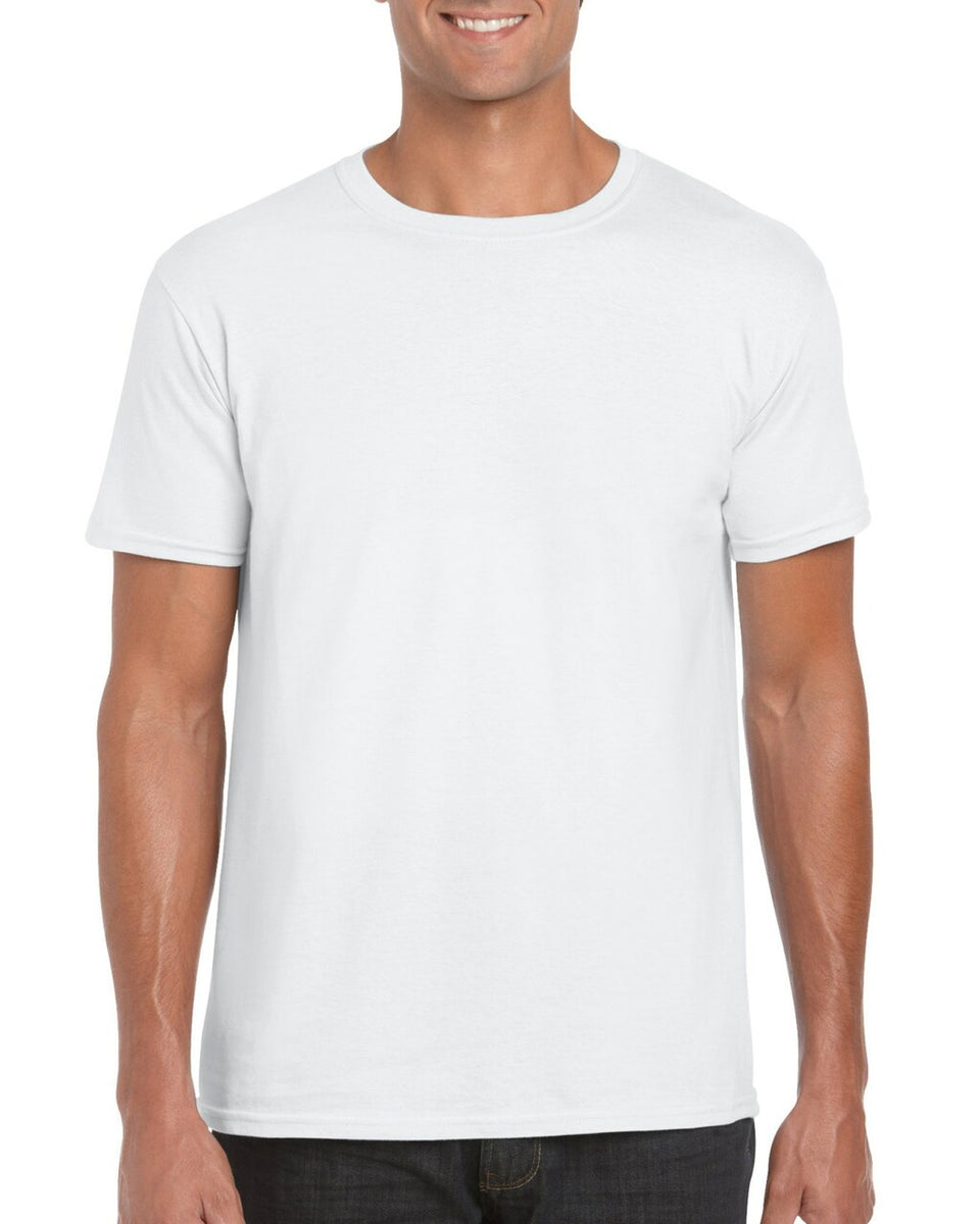 HIGH-5 T-Shirt Small Softstyle – White, PRINTWEAR