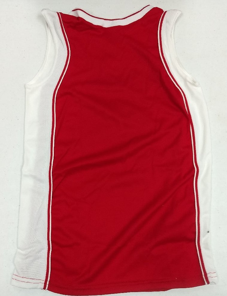 Basketball Jerseys Mens Red with White Trim