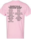 2024 Official Deerfield Dancegiving Invitational T-Shirt