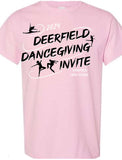 2024 Official Deerfield Dancegiving Invitational T-Shirt