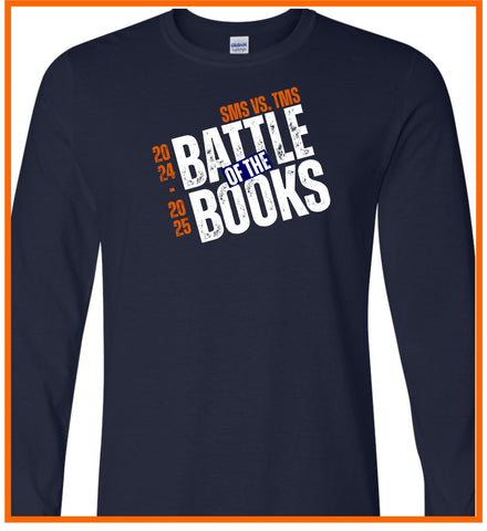 Thomas MS - 2024/2025 Official Battle of the Books Long Sleeve T-Shirt