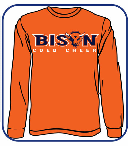 25/26 Official BG Cheer Fanwear Long Sleeve T-Shirt