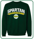 Official 2026 GBN Girls Volleyball Crew Sweatshirt - Green