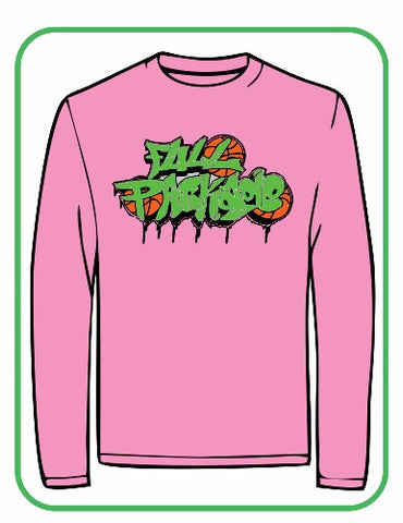 Full Package Long Sleeve T-Shirt - Neon Pink
