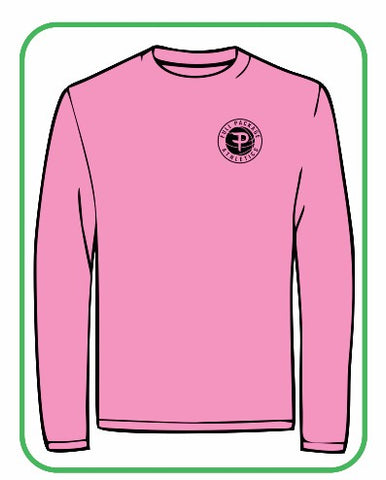 Full Package Long Sleeve LC T-Shirt - Neon Pink