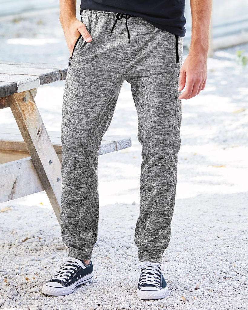 Sweatpants/Joggers: 50/50 Cotton-Polyester, 100% Polyester – HIGH