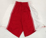 Basketball Shorts Womens Red with White Trim